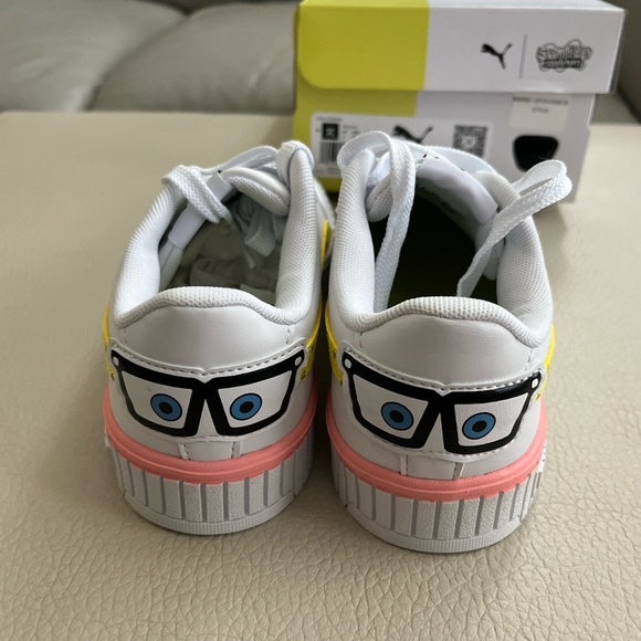 NWB - Puma x SpongeBob Kids’ Sneakers - Carina 2.0 - Kids’ US Size 13C, 3C - Picture 6 of 11